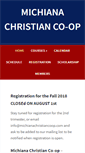 Mobile Screenshot of michianachristiancoop.com